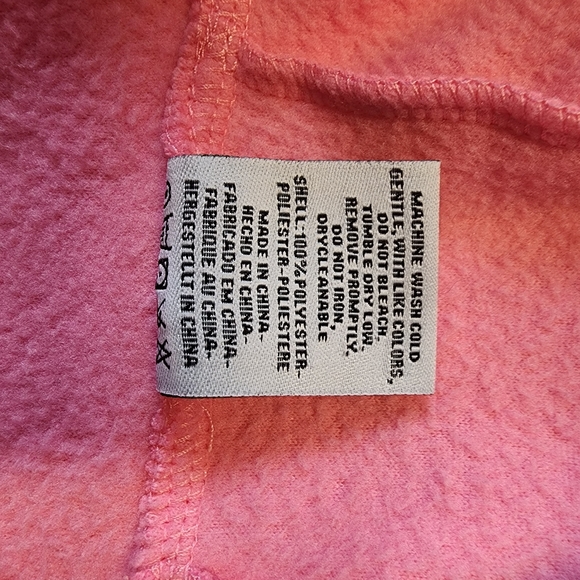 NWOT Fleece onesie with hood - Picture 5 of 5